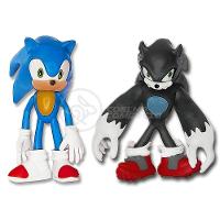 Cartela Sonic The Hedgehog 3 Bonecos Miniaturas Sonic Knuckles E Werehog Action Figure Brinquedo - 3