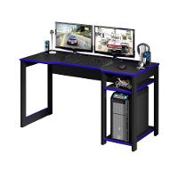 Mesa Gamer Multimóveis Cr25049 Preta/Azul - 3