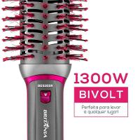 Escova Secadora Britânia 4 em 1 1300W Bivolt BES26SR Bivolt - 2