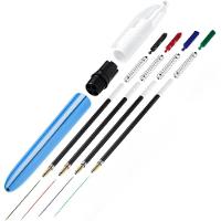 Caneta Bic 4 Cores Ponta Esferográfica Retrátil Média De 1.0mm - 5