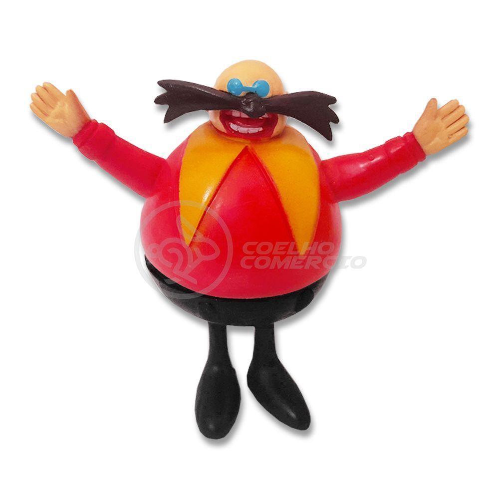 Cartelado Infantil Bonecos Sonic The Hedgehog 3 Miniaturas Super Sonic Dr Eggman E Metal Sonic - 3
