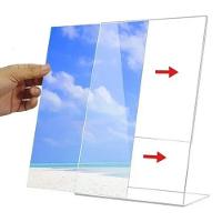 Display Expositor A6 10x15cm Em L Ps Acrílico Mesa Balcão - 4