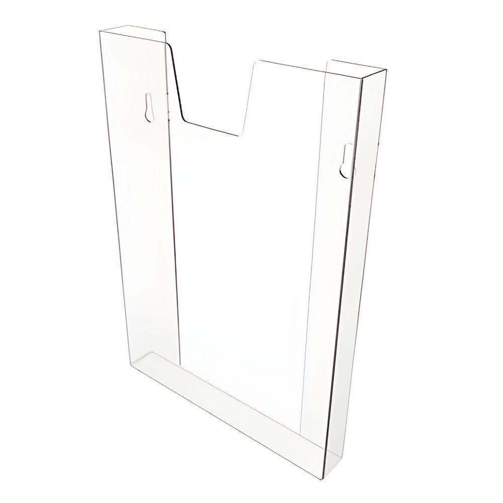 Display Porta Folha Prontuário De Parede A4 Acrílico Ps - 1