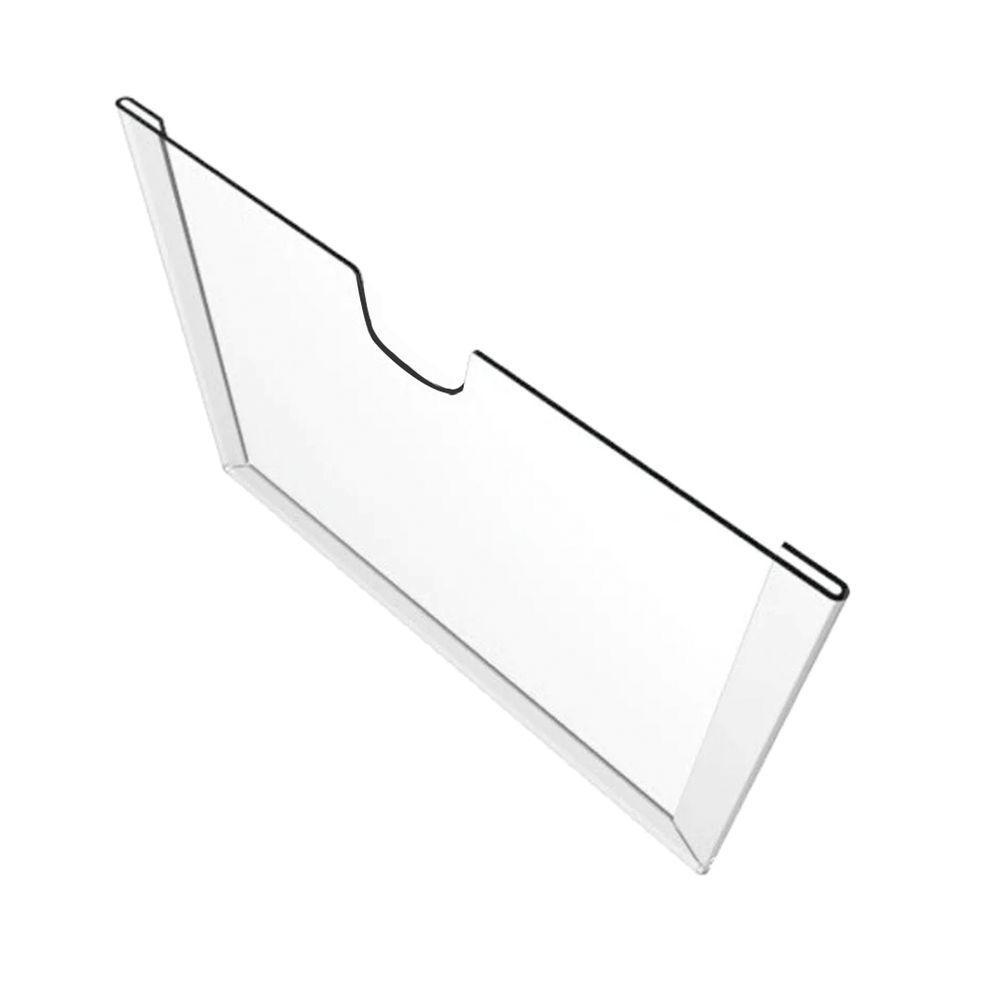 Displays Parede Folha A4 Petg Cristal Quadro Aviso Kit 3 Pçs - 4