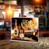 Display Expositor T A4 21x30cm Horizontal Acrílico Ps 10 Pçs - 4