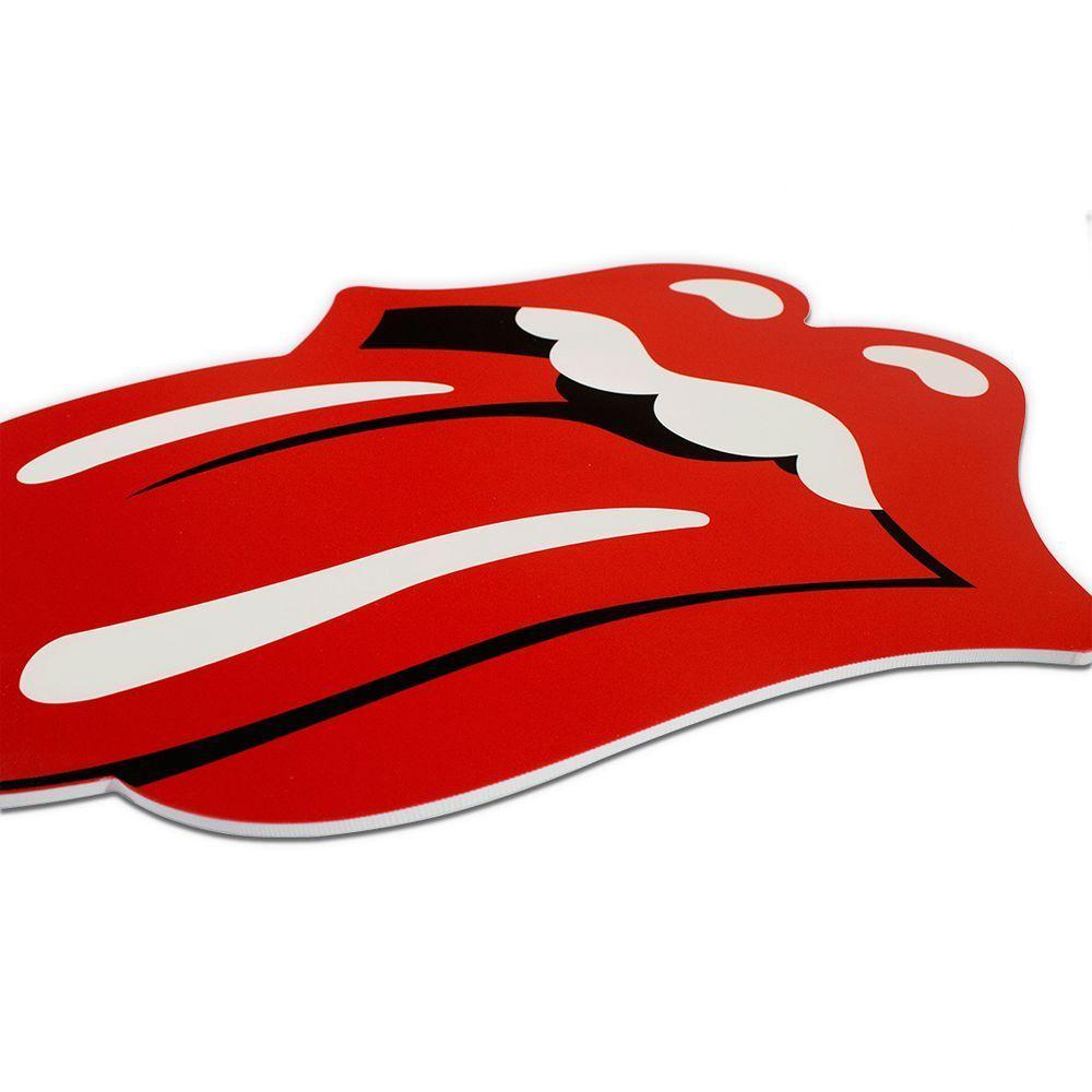 Placa Decorativa Música Rolling Stones Recorte 30x27 Cm - 3