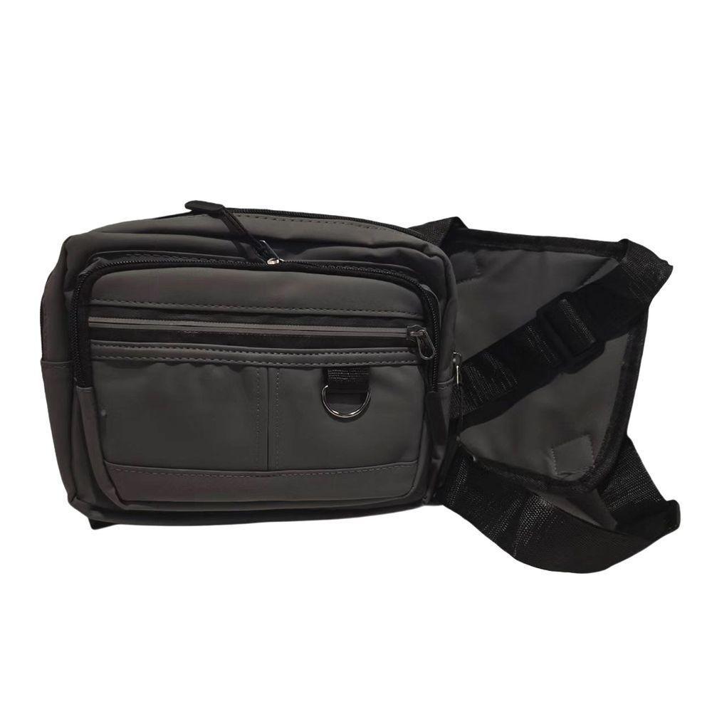 Pochete Mochila Frontal Peito Tática Cor: Cinza - 1