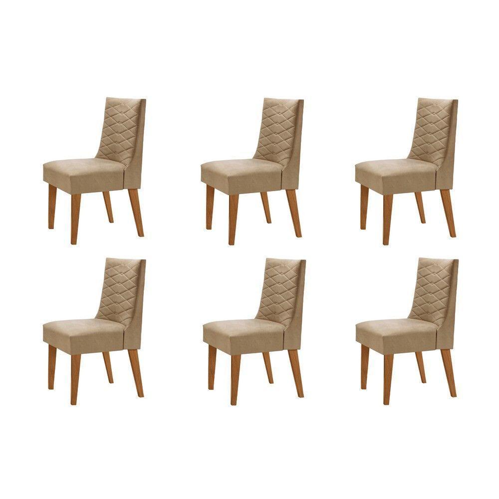 Conjunto 6 Cadeiras Imbuia 07 - 1