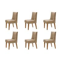 Conjunto 6 Cadeiras Imbuia 07 - 1