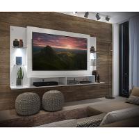 Painel Tv 60" Com 2 Leds Vegas Multimóveis V3394 Branco Branco - 2