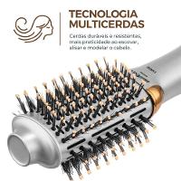 Escova Secadora Britânia Compact 4 em 1 1300W Bivolt BES33SD Bivolt