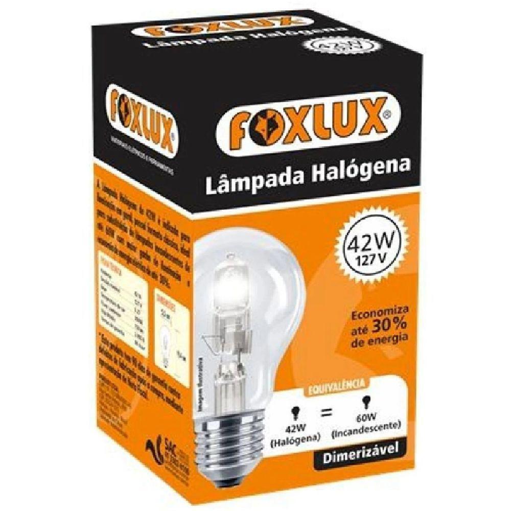 Kit 2 Lampada Halogena Classica 42w 127v Foxlux - 2