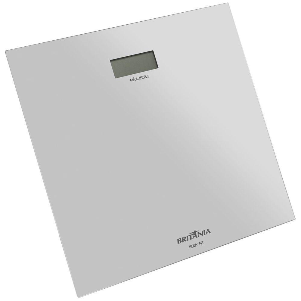 Balança Eletrônica Britânia BBL05TQ Body Fit Pilhas - 4