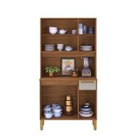 Cozinha Lagos 6 Portas 1 Gaveta Freijo Com Off White Indekes  - 3