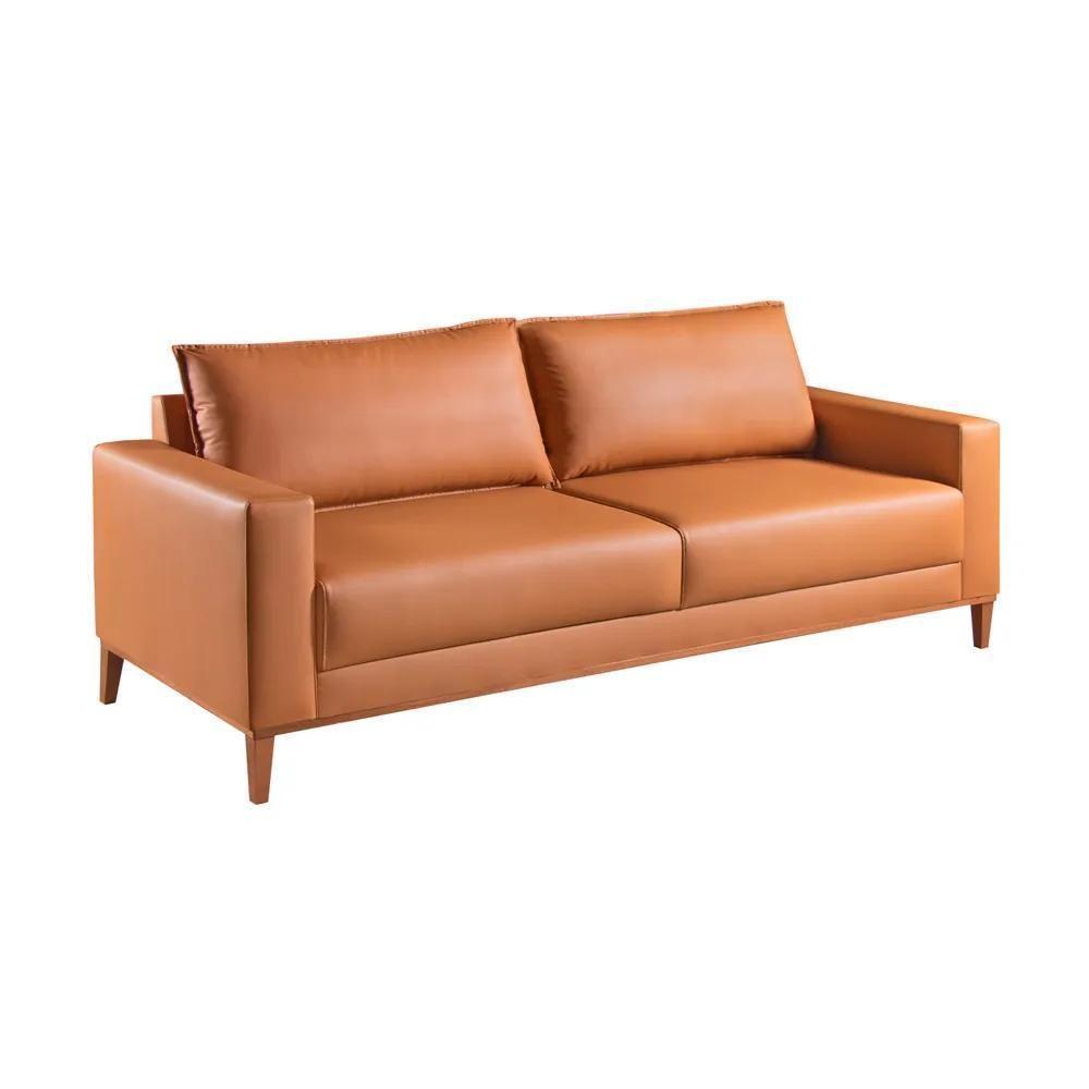 Sofá 2 Lugares Nilo Tecido Sintético  175cm - 1