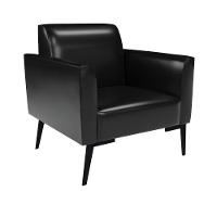 Sofá Namoradeira Com 2 Poltronas Pés Villach Marisa Corano Preto D03 - D?rossi