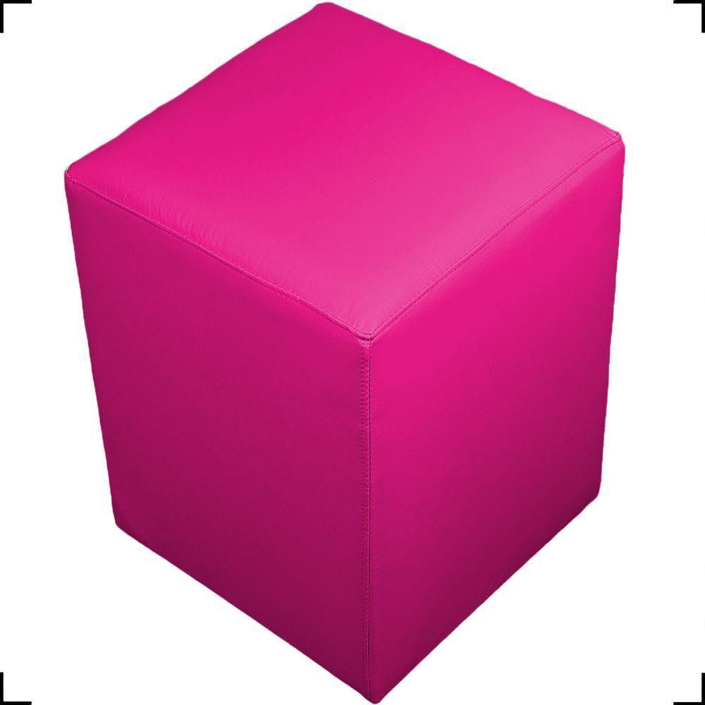 Kit 2 Puff Dado Decorativo Para Sala Recepção Penteadeira Material Sintético Cores - 3