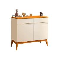 Buffet 2 Portas 2 Gavetas Magnum Off White E Cedro Naturale - 1