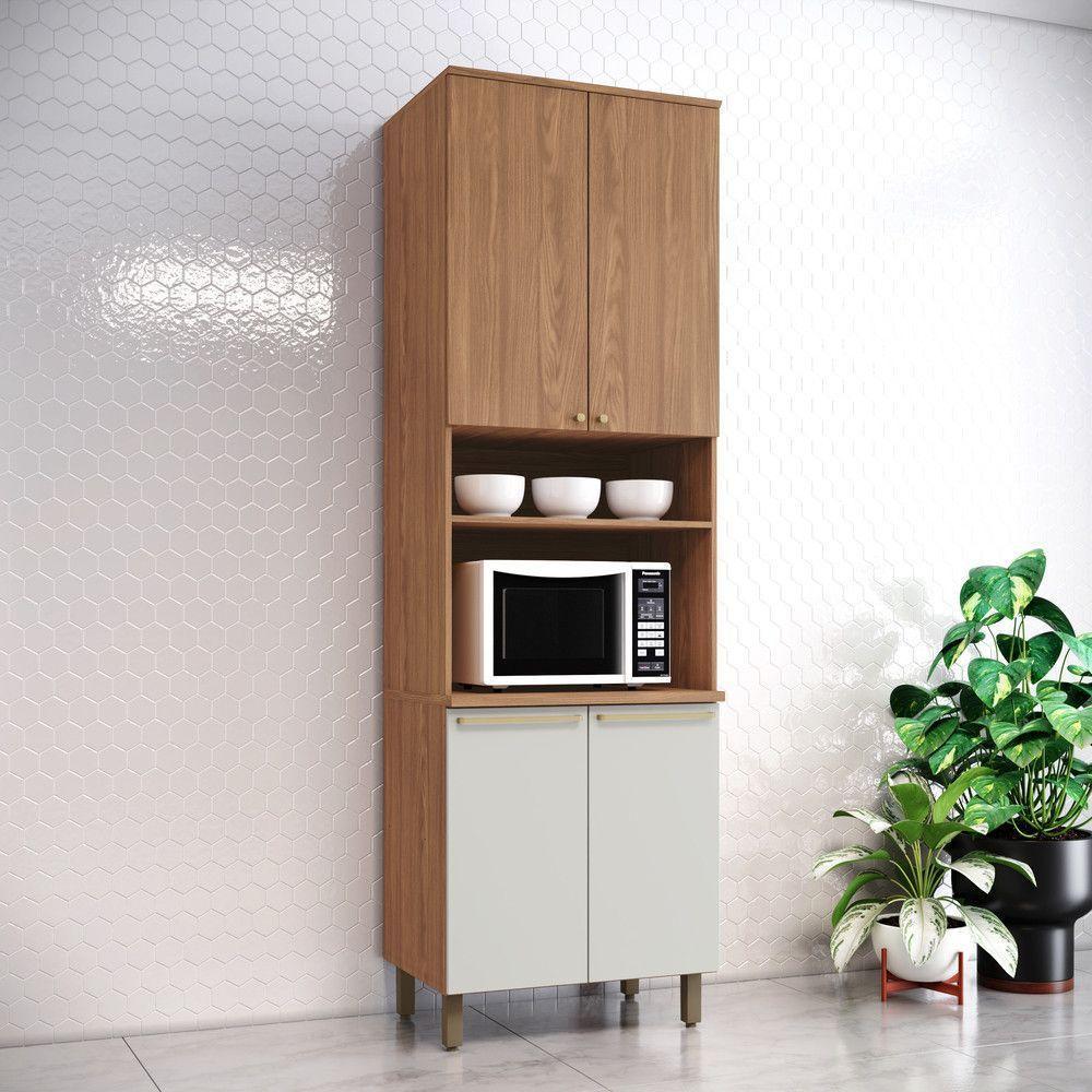 Torre Quente 1 Forno 4 Portas 715mm Requinte Henn Nature Com Areia Hp - 5