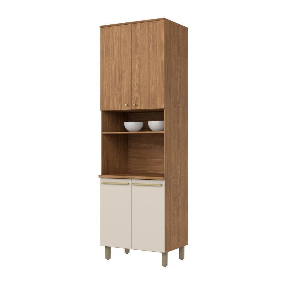 Torre Quente 1 Forno 4 Portas 715mm Requinte Henn Nature Com Areia Hp - 6