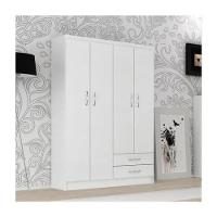 Guarda-roupa Infantil Atalaia 4 Portas 2 Gavetas Branco - 2