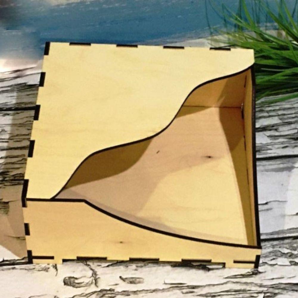 Porta Guardanapo Em Mdf - Kit 5 Unidades - 2