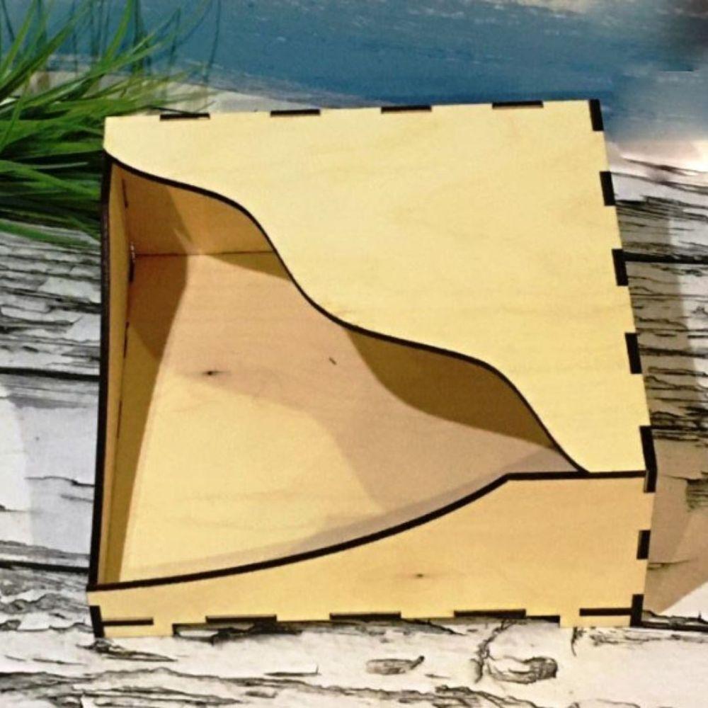 Porta Guardanapo Em Mdf - Kit 5 Unidades - 3