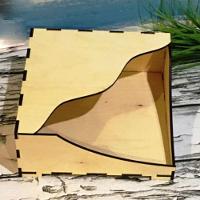 Porta Guardanapo Em Mdf - Kit 5 Unidades - 2