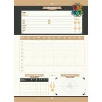 Caderno Espiral Capa Dura Colegial Harry Potter 1 Matéria 80 Folhas Jandaia Estampa 4 - 5