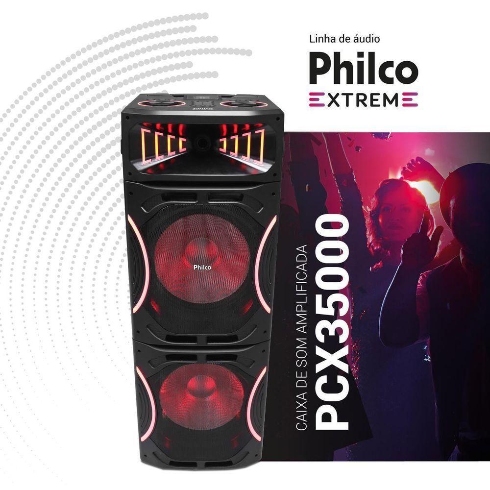 Caixa De Som Amplificada 3500W Philco Connection PCX35000 Bivolt - 4