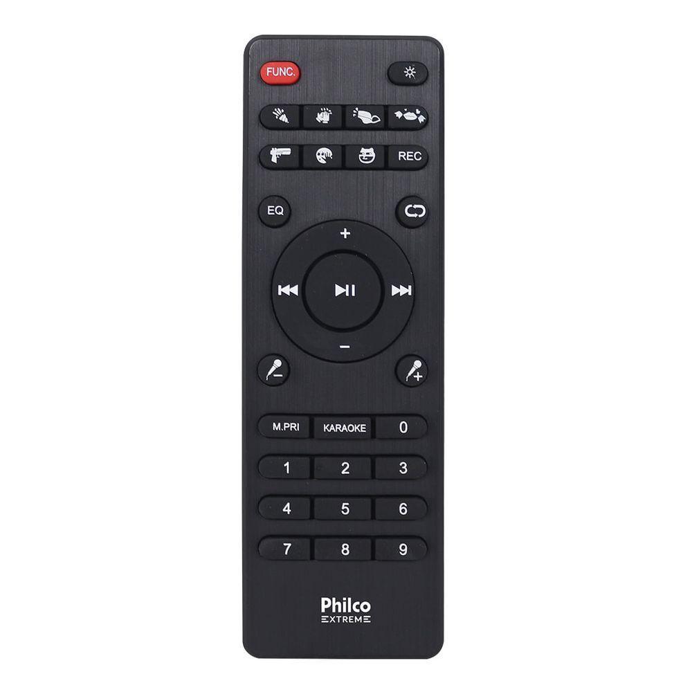 Caixa De Som Amplificada Philco 350W PCX4501 Flash Lights Bivolt - 5