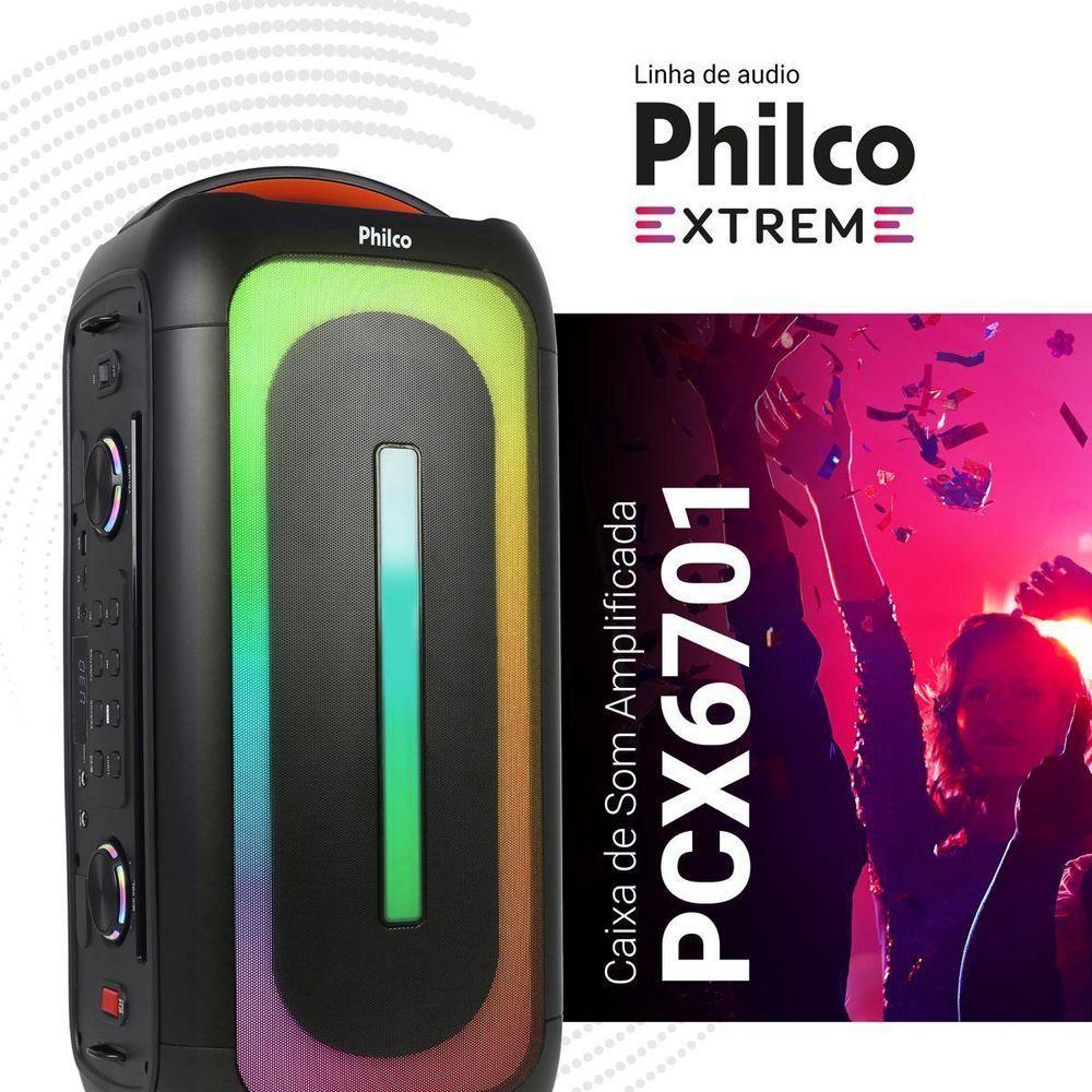 Caixa De Som Amplificada Philco Bluetooth 5.3 650W PCX6701 Bivolt - 6