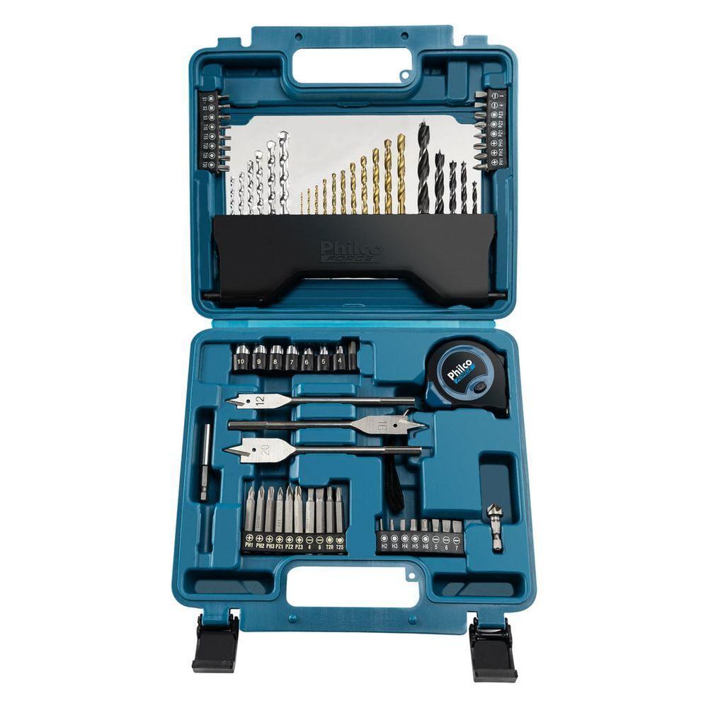 Kit de Ferramentas Philco PKF01 70 acessórios + Maleta - 1