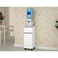 Armário Balcão Suporte Para Bebedouro Com 1 Porta E 1 Gaveta Alaska Branco - 1