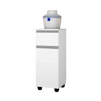 Armário Balcão Suporte Para Bebedouro Com 1 Porta E 1 Gaveta Alaska Branco - 2