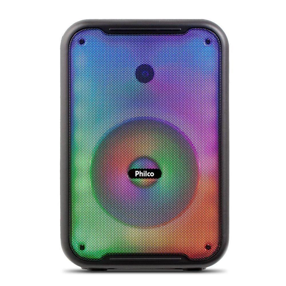 Caixa de Som Amplificada Philco Flash Lights 250W PCX3800 Bivolt - 1