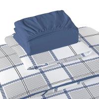 Jogo De Cama Tecebem Casal Malha 100% Algodão Estampado Adam 4 Pçs Premium Mediterrâneo - 2