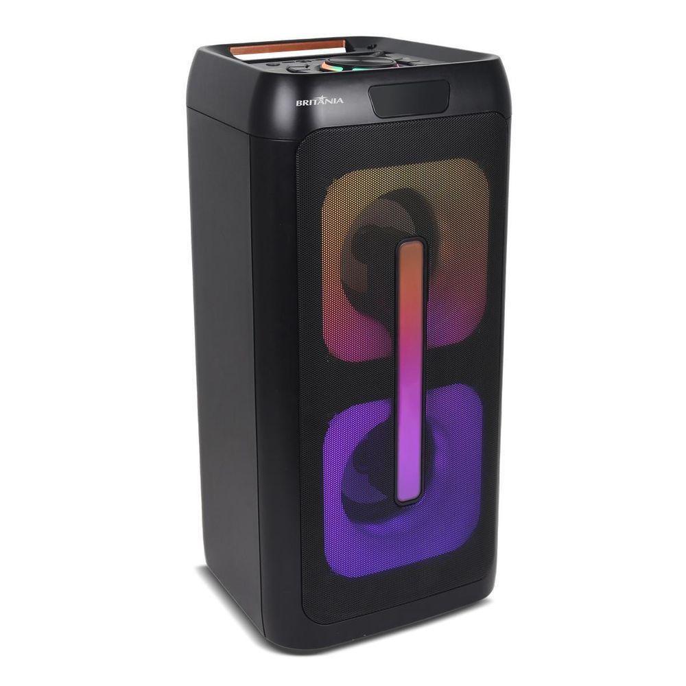 Caixa de Som Britânia BCX4601 Flash Lights Bluetooth V5.3 350W Bivolt - 2