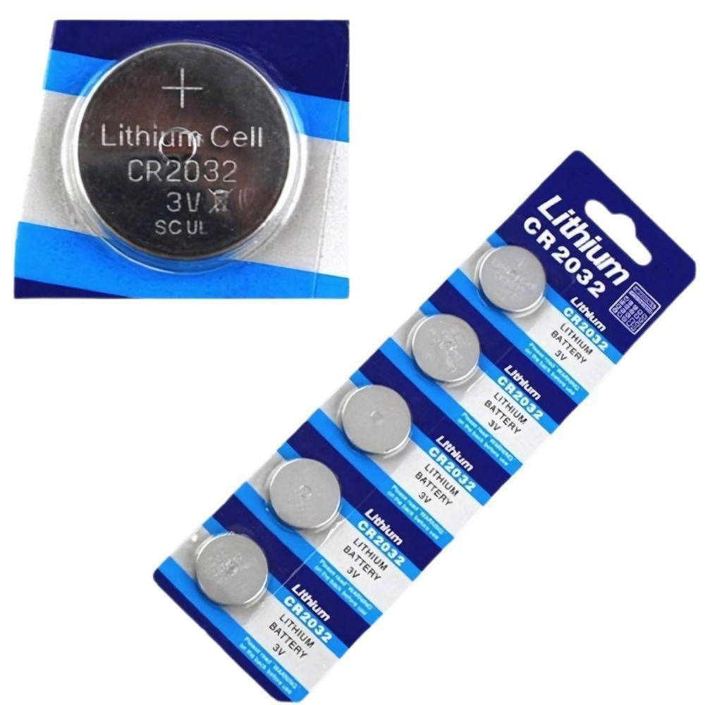 Bateria Redonda Cr2032 3v Lithium Tipo Moeda - 1