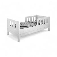 Cama Juvenil Com Proteção Encanto Branca E Rosa Com Colchão - 3