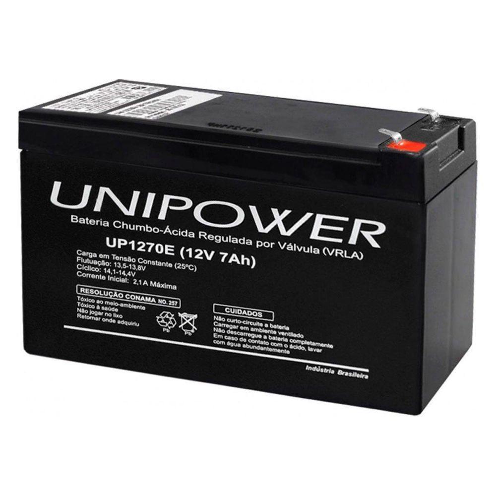 Bateria 12v 7,0ah (up1270e) F187 - 1