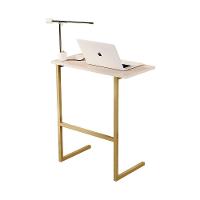 Mesa Industrial Multiuso Apoio Para Notebook Thor Pérola/dourado - 2