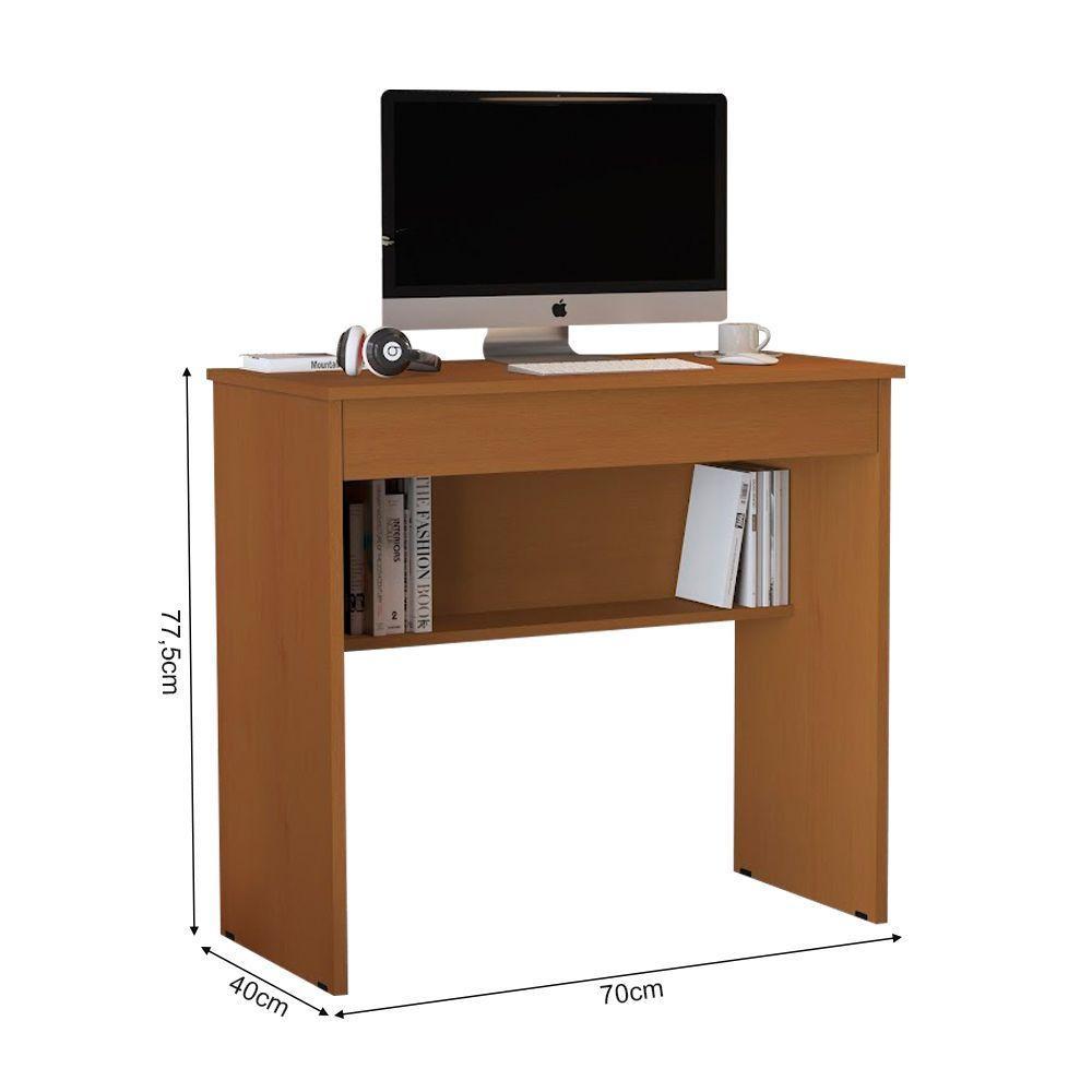 Mesa Escrivaninha Vitória Com 1 Gaveta 2.0 Freijó - 3