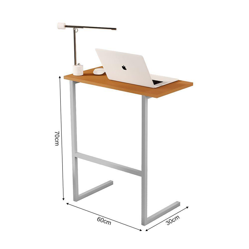Mesa Industrial Multiuso Apoio Para Notebook Thor Nature/cinza - 3