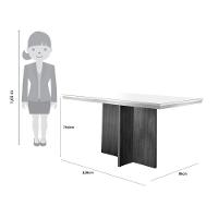 Conjunto Sala de Jantar Olimpia com 4 Cadeiras Grécia Rufato - 3