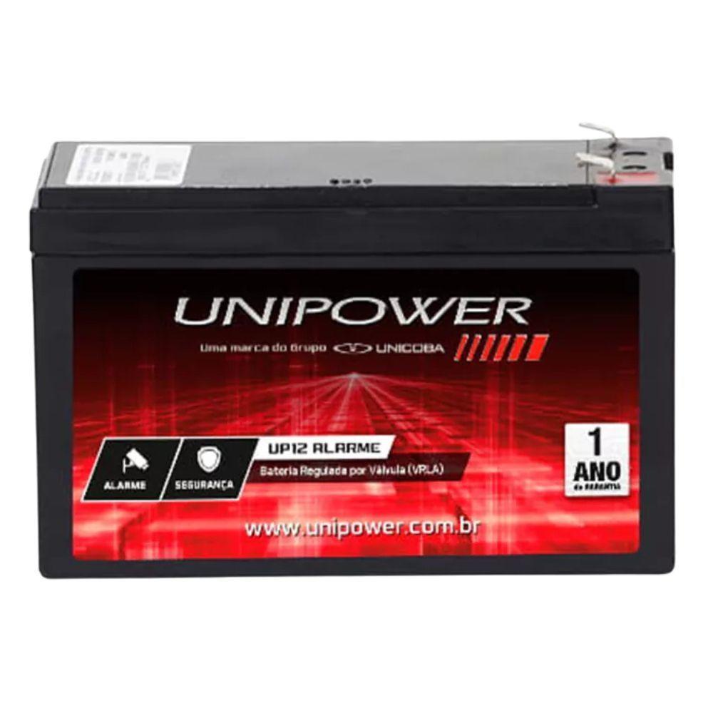 Bateria 12v Unipower Up12 Alarme 4a - 1