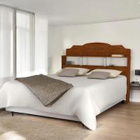 Cabeceira Com Prateleira Estrela Casal Cinamomo E Off - 2