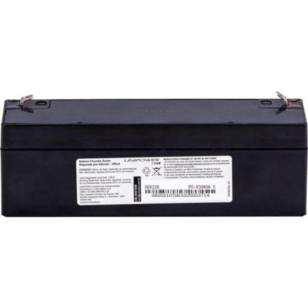 Bateria Estacionária Selada 12v 2,3ah Vrla Up1223 Unipower - 6