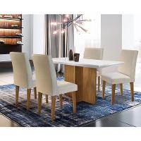 Conjunto Sala de Jantar Olimpia com 4 Cadeiras Grécia - 16