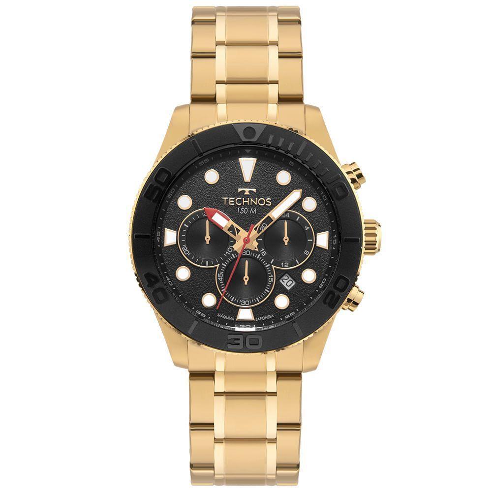 Relógio Technos Masculino Acqua Dourado - Js25bch/1p - 1